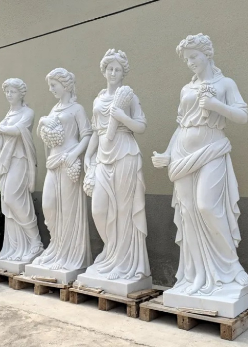 Hand Carved Marble Statues. Direct from our partners marble mine to you